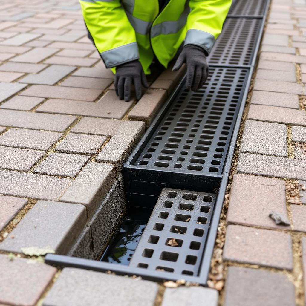 Lijngoot plaatsen Drenthe, kolken drainage Hollandscheveld, waterafvoer verbeteren